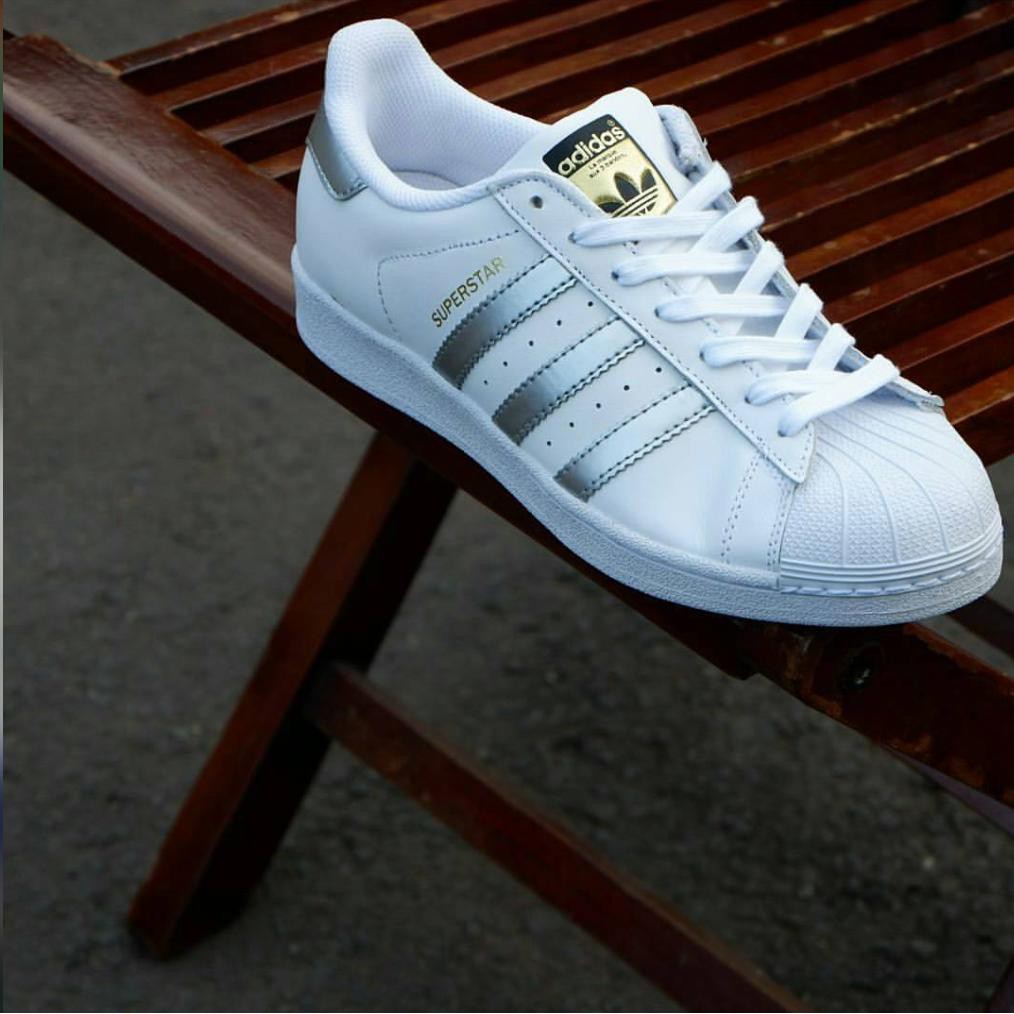 Jual adidas superstar silver shop