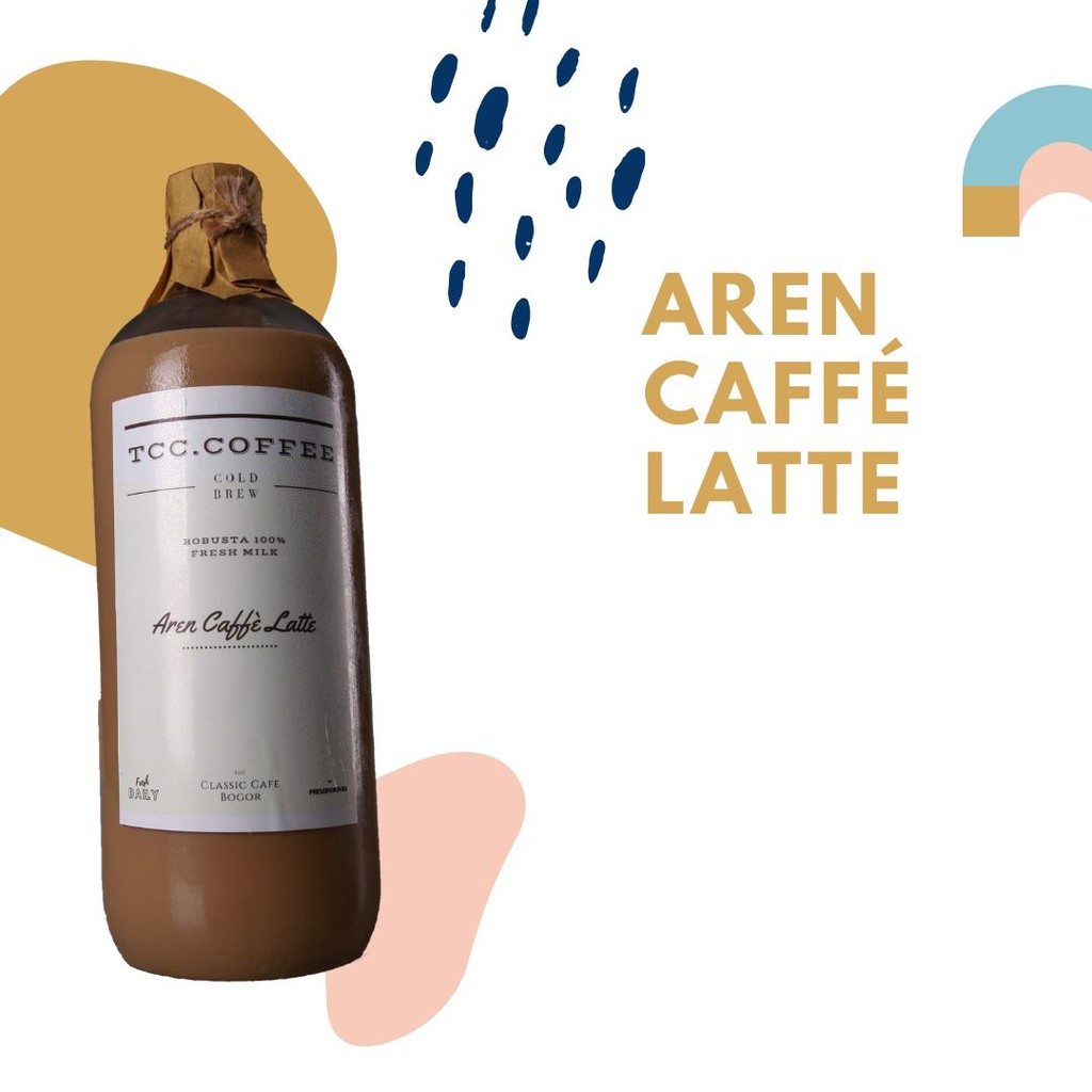 Jual 1 Liter 'Aren Caffe Latte' (fresh milk - tanpa pengawet) | Shopee ...
