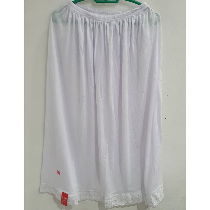 Jual DALAMAN ROK PANJANG GAMIS (MUSLIM),ANDROK DALAMAN RENDA ,BAHAN ...