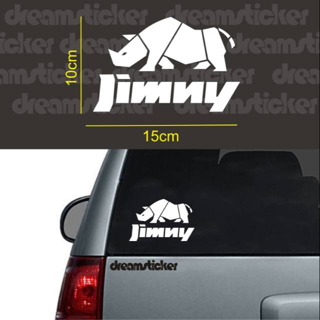 Jual Sticker Stiker Mobil Jimny Badak Jeep | Shopee Indonesia