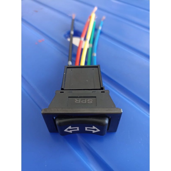 Jual switch/saklar power window universal pakai socket Ama kabel ...