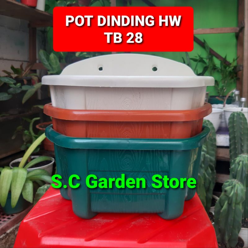 Jual Pot Bunga Dinding Tb High Way Pot Bunga Tempel Dinding Shopee Indonesia