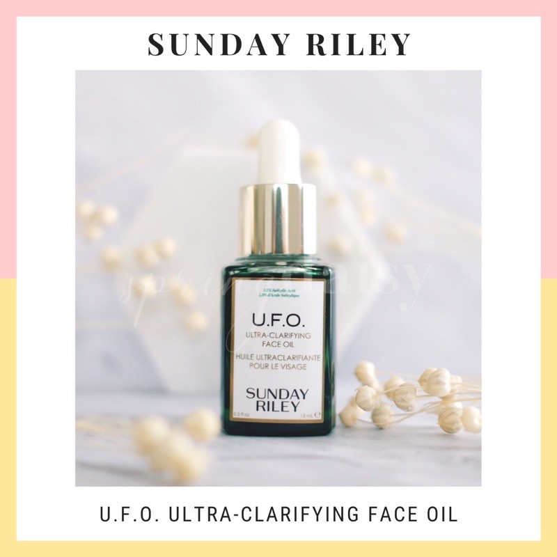 Jual Sunday Riley UFO U.F.O. Ultra Clarifying Face Oil size 15ml ...