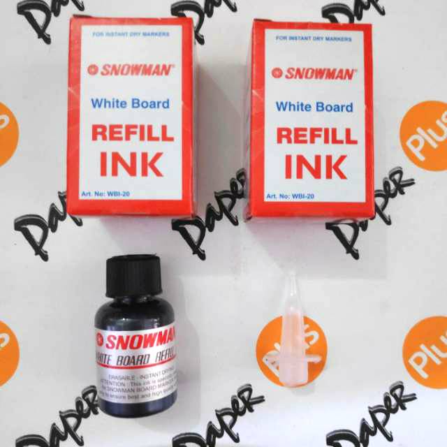 Jual Refill Tinta Isi Tinta Spidol Snowman White Board Ecer Shopee Indonesia 0266