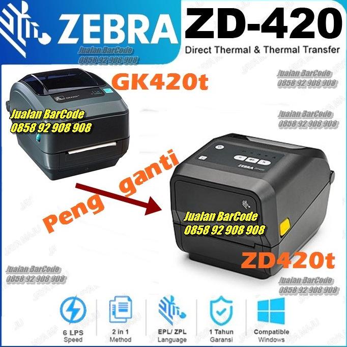 Jual Printer Barcode Zebra Gk420t Sale Big Sale Shopee Indonesia 5644