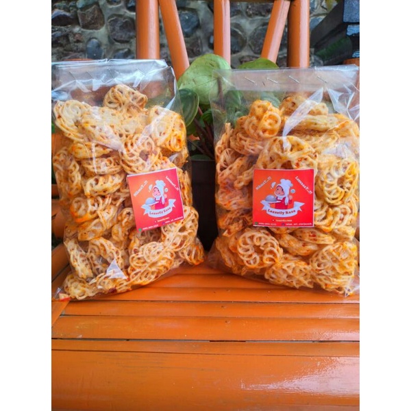 Jual Kerupuk Seblak Mawar Bantet Pedas 250gr Lezzetly Rasa Shopee