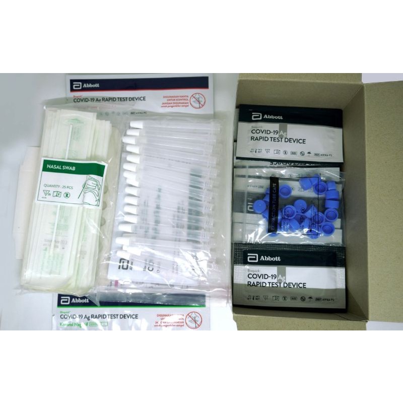 Jual Abbott Bioquick Antigen Swab Covid 19 Rapid Test Device 1pc Satuan ...
