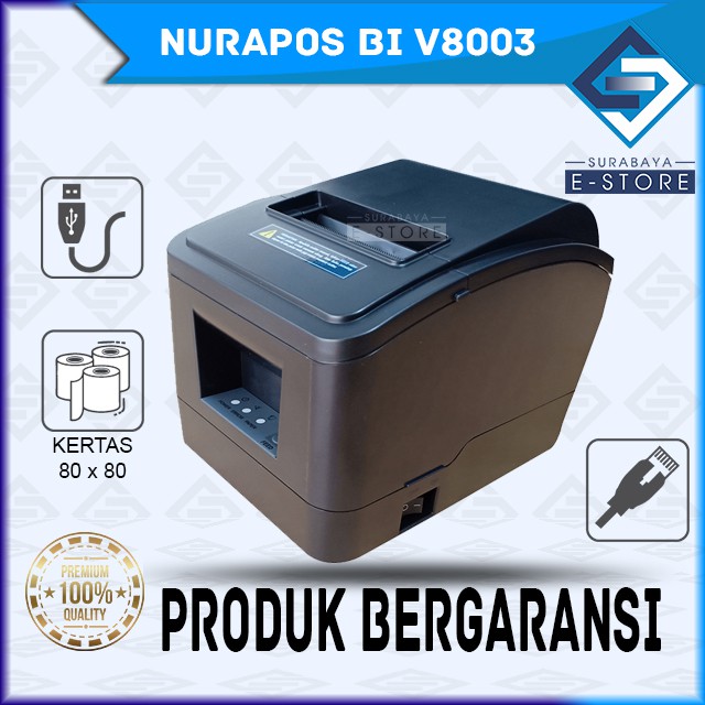 Jual Printer Kasir Thermal Nurapos Bi V Use Koneksi Usb Serial Ethernet Shopee