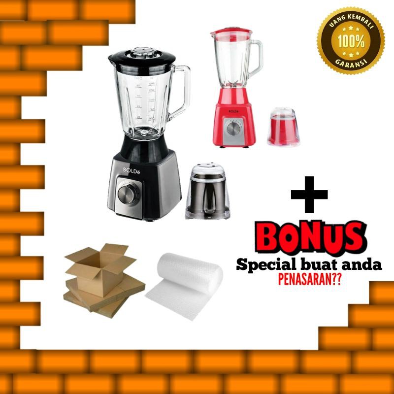 Jual BOLDE Blender Juicer Chopper 2 In 1 Super Bland X8 Penggiling Buah Daging Dan Sayur