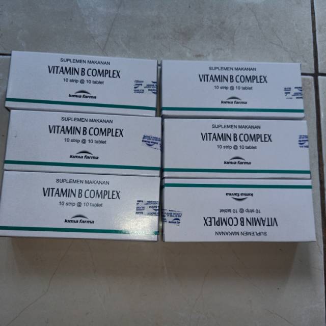 Jual Vitamin B Complex Kimia Farma Per Box Shopee Indonesia