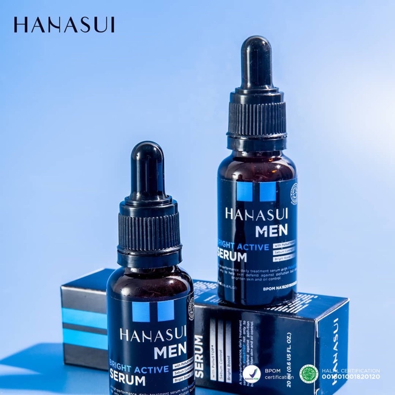 Jual Dc Hanasui Men Bright Active Serum 20ml Shopee Indonesia