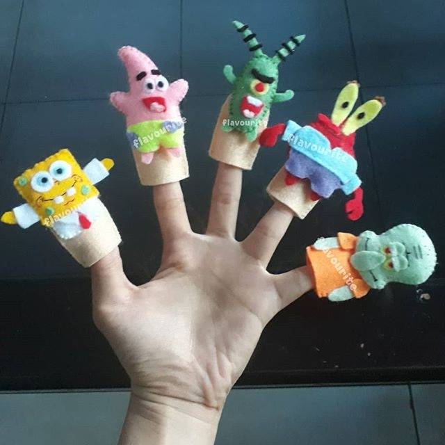 Jual Boneka Jari Spongebob and Friends Spongebob Squarepants Mainan