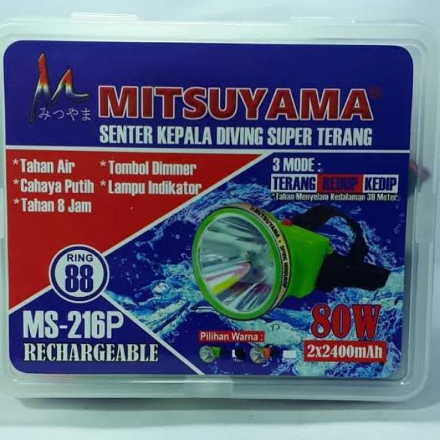 Jual Mitsuyama Senter 80 Watt Shopee Indonesia