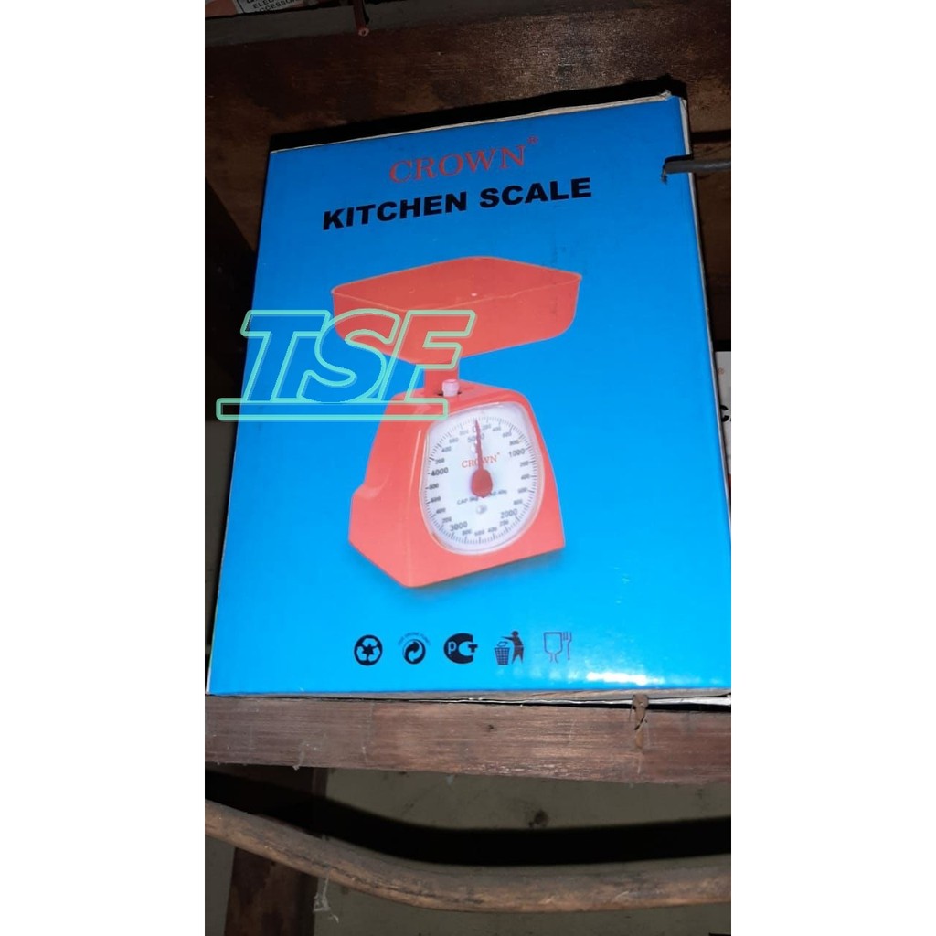 Jual Timbangan Crown Kitchen Scale Maks 2kg | Shopee Indonesia