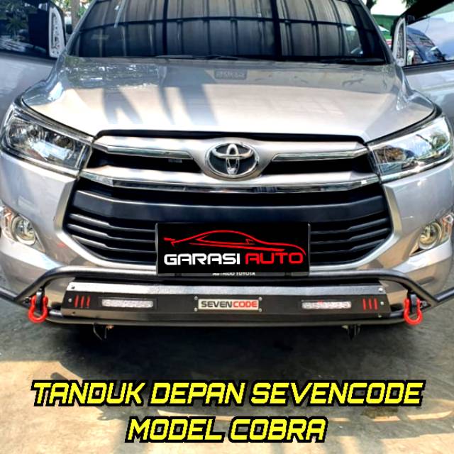 Jual Tanduk Depan All New Innova Reborn Original Sevencode Cobra Towing Bumper Guard Besi No