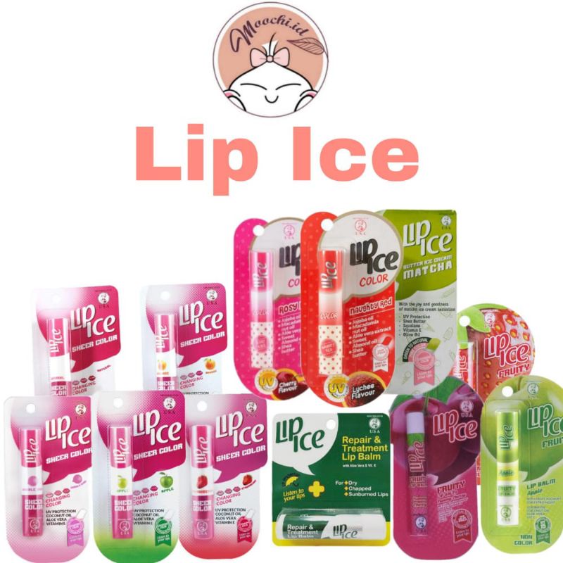 Jual Lip ice Sheer Color /Lip ice Repair & Treatment/ Lip Balm Lip ice