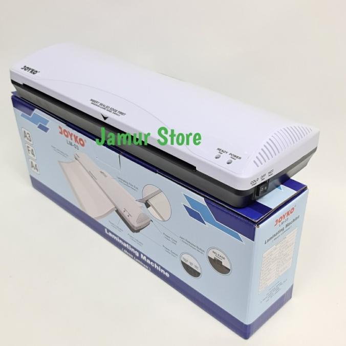 Jual Mesin Laminating Joyko LM03 A3 Machine Laminating Joyko Ukuran
