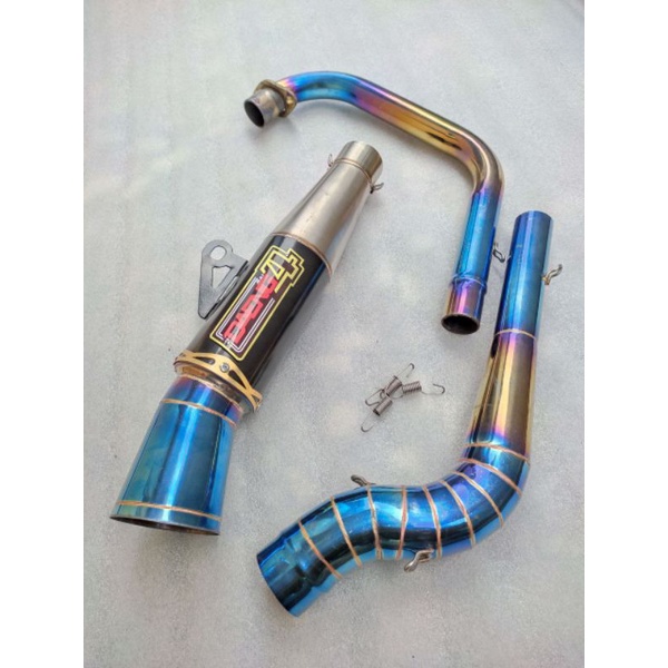 Jual Daeng Sai4 Exhaust Pipe For Raider 150carbfisniper 135150tmx 125155 Creed Pipe Daeng