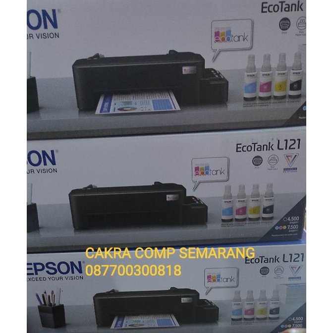 Jual Printer Epson L121 Garansi Resmi Pengganti Printer Epson L120 Epson L121 Shopee Indonesia 3008