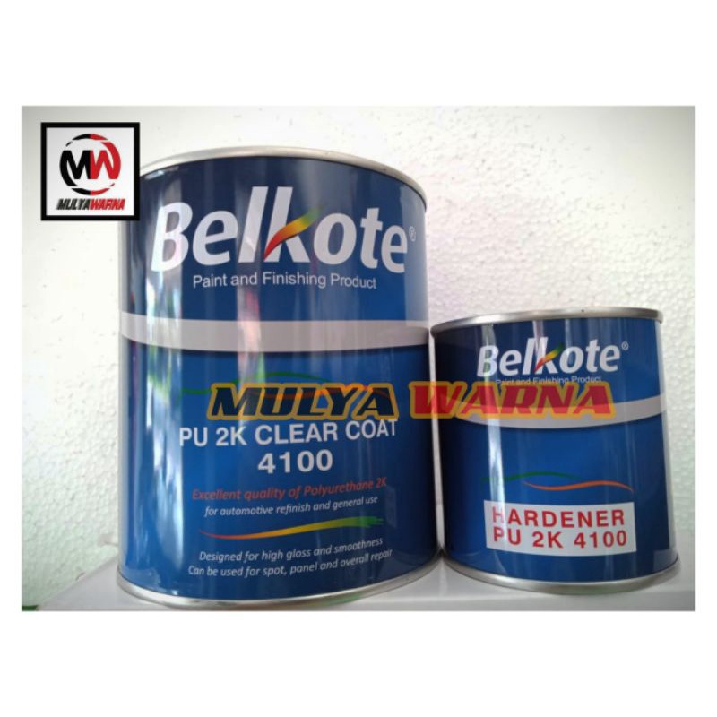 Jual CLEAR / PERNIS BELKOTE PU2K CLEAR COAT 4100 | Shopee Indonesia