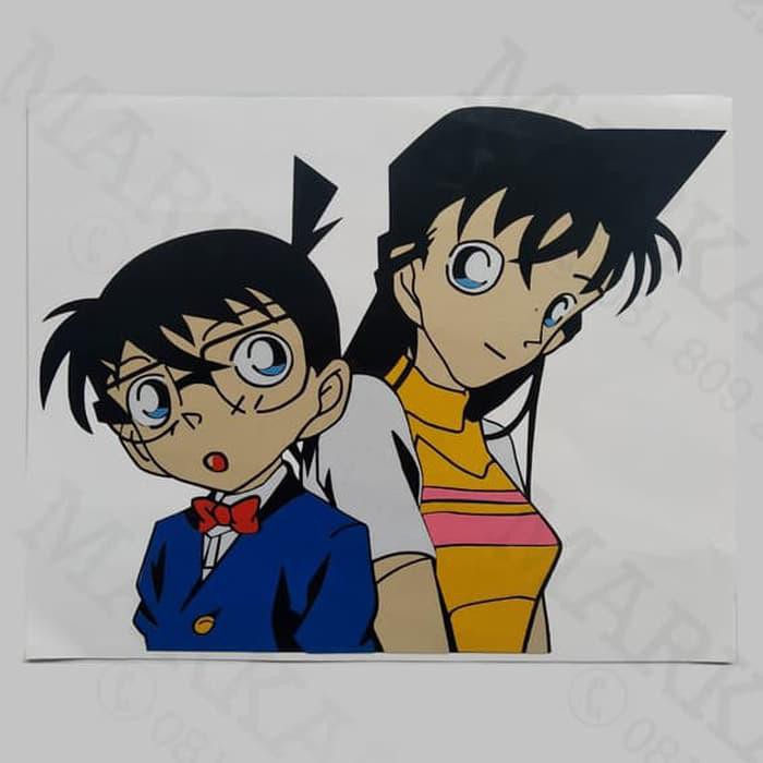 Jual Stiker / Sticker Detective Conan and Ran Mouri Character | Shopee ...