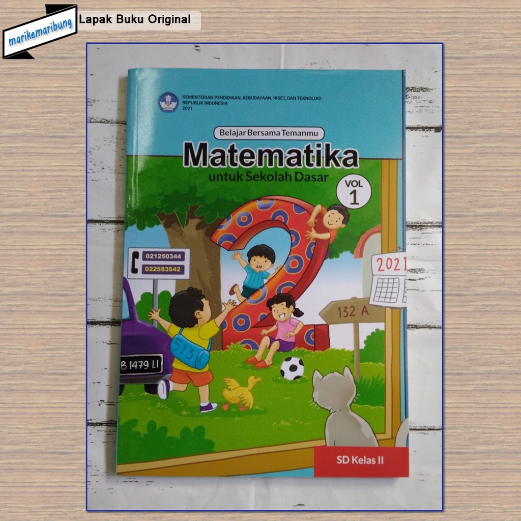Jual Buku Kurikulum Merdeka – Matematika Volume 1 SD Kelas 2 (Buku ...