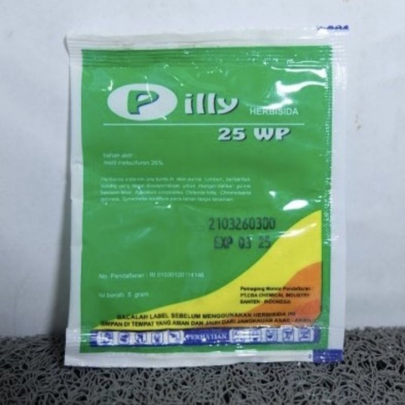 Jual Herbisida Pilly 25 Wp 5 Gram | Shopee Indonesia