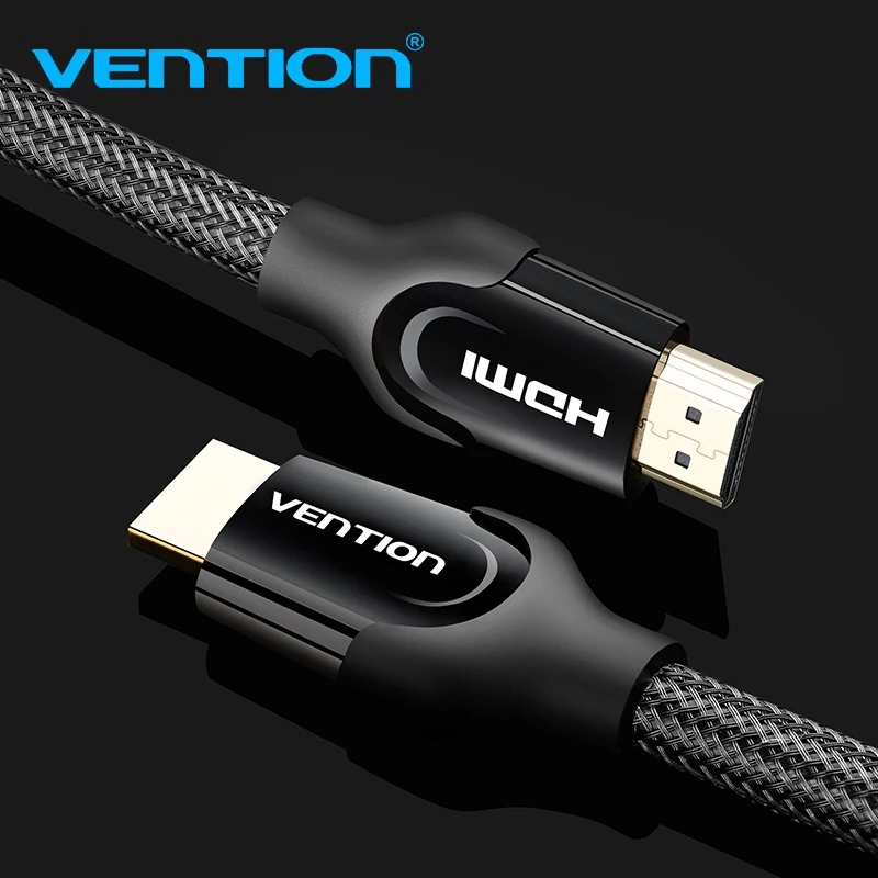 Vention [B05 10M] Kabel High Speed Nylon Braided HDMI v2.0b 4K Premium