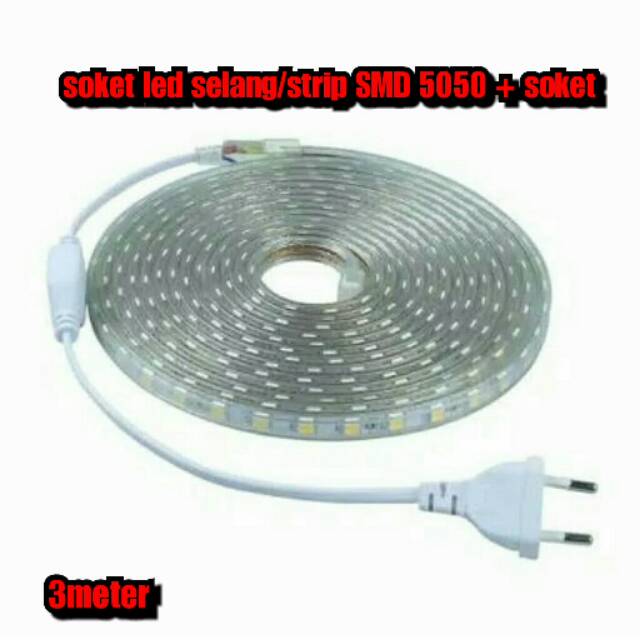 Jual Lampu Led Strip Selang Smd Meter M V Outdoor Shopee Indonesia