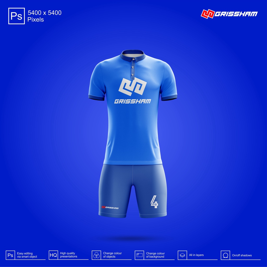 Jual Mockup Jersey Bola Kerah Kancing Neck Resolusi X Pixels Shopee Indonesia