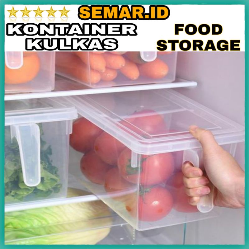 Jual Kotak Kontainer Makanan Kulkas Food Storage Box Kotak Penyimpanan Refrigerator Shopee 1781