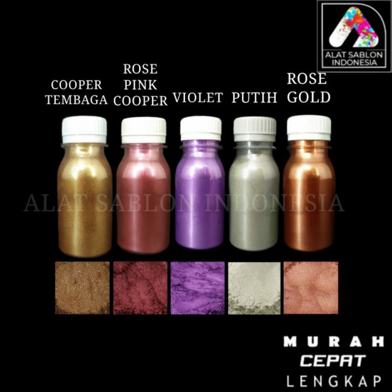 Jual BUBUK SHIMMER COOPER TEMBAGA HALUS POWDER 40GR | Shopee Indonesia