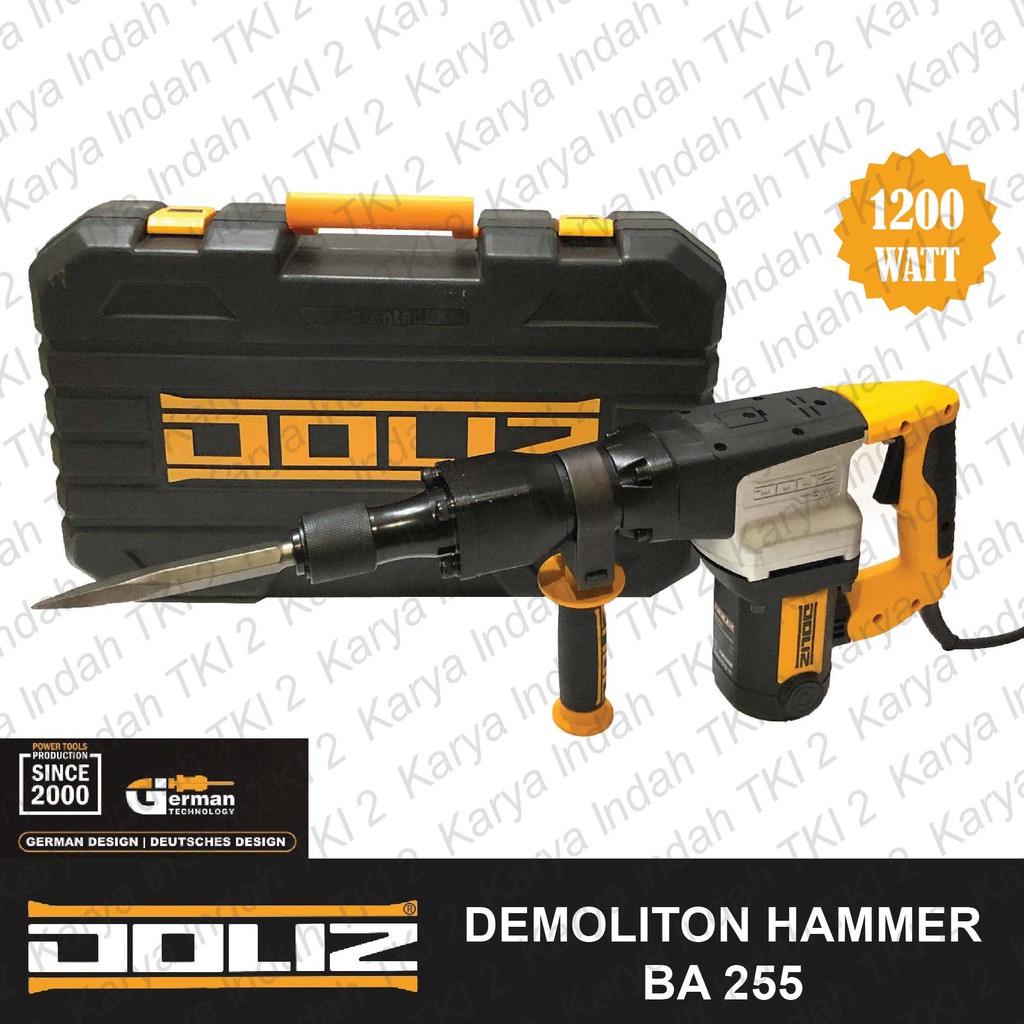 Jual Demolition Hammer DOLIZ BA 255 Mesin Bor Bobok Beton Jack Hammer ...