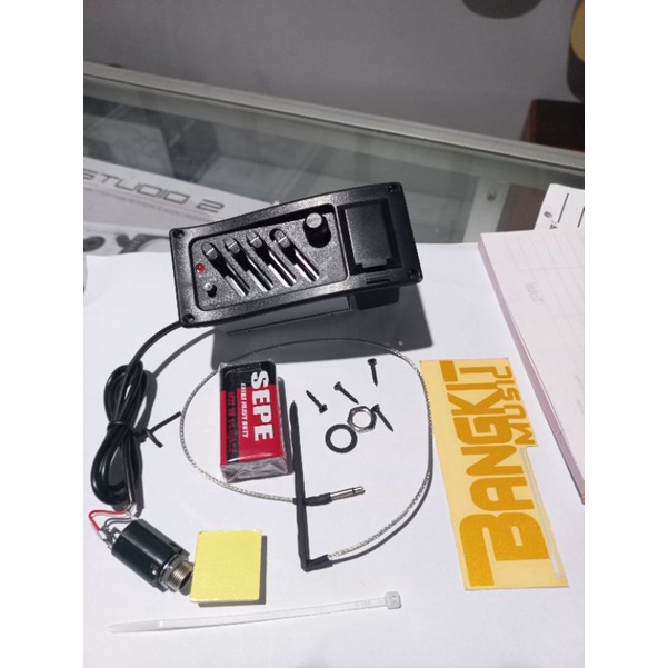 Jual PREAMP GITAR AKUSTIK ELEKTRIK EQUALIZER 7545R EQUALIZER GITAR