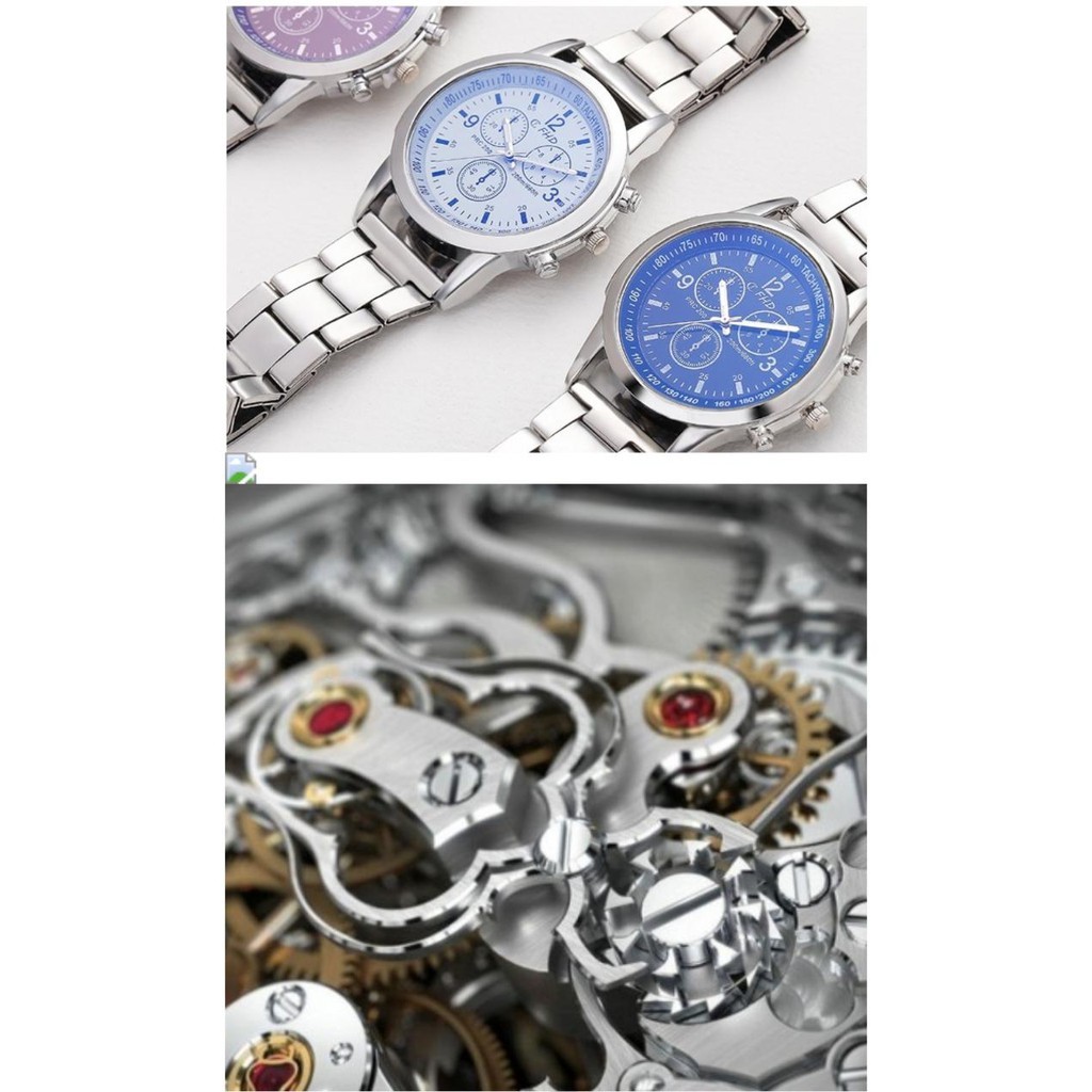 Jual Jam Tangan FHD / SHSHD Casual Quartz Watch Women Full Stainless ...