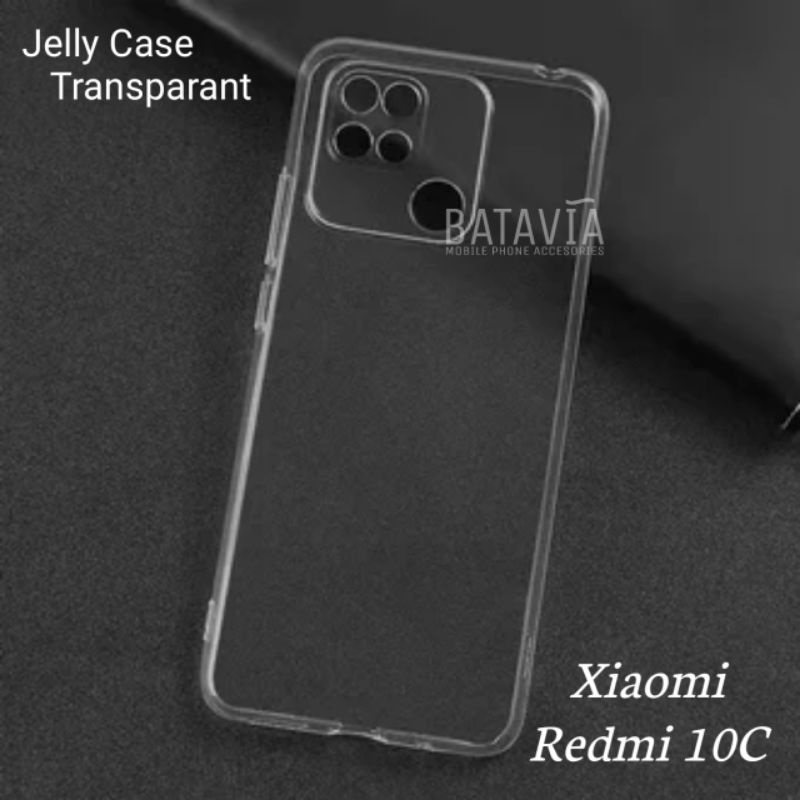 Jual Soft Case Xiaomi Redmi 10c Redmi 10 Jelly Case Original Clear Case Silikon Bening Prorector 3661