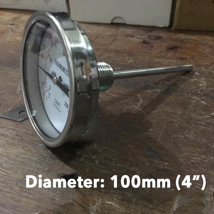 Jual THERMOMETER BIMETAL MODEL PAYUNG 100MM | Shopee Indonesia