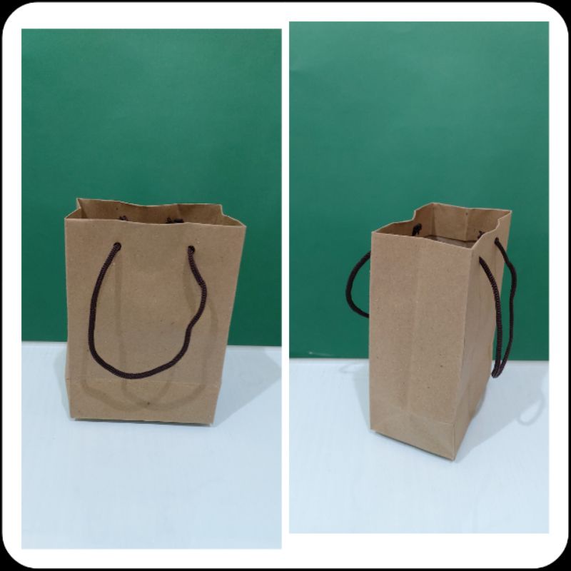 Jual Paperbag Souvenir Tas Souvenir Coklat Polos Uk X X Cm Shopee Indonesia