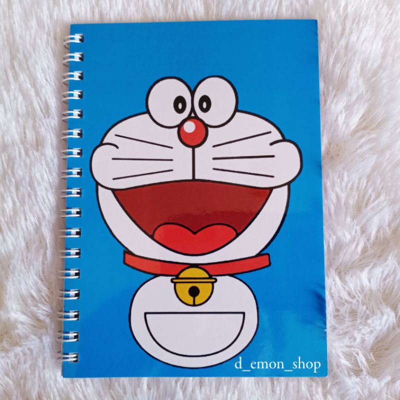 Jual Buku notes doraemon / Buku catatan / Binder mini / notebook