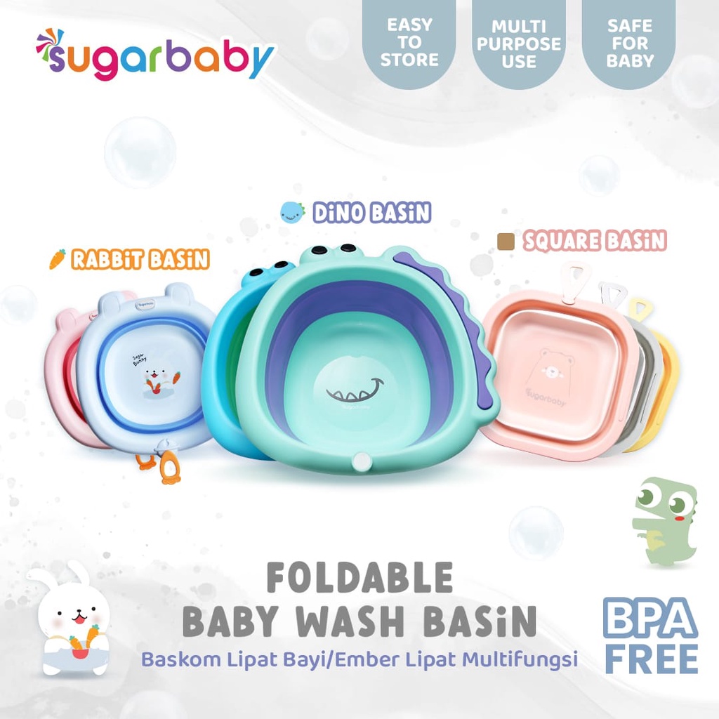 Jual Foldable Wash Basin Sugar Baby Baskom Lipat Shopee Indonesia