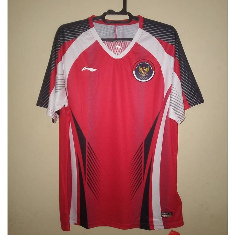 Jual Jersey Badminton Indonesia Olimpiade Tokyo | Shopee Indonesia