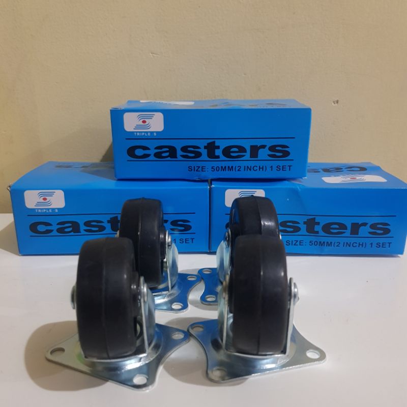 Jual Roda Caster Gepeng 2 Inch Karet Etalase Shopee Indonesia 9307