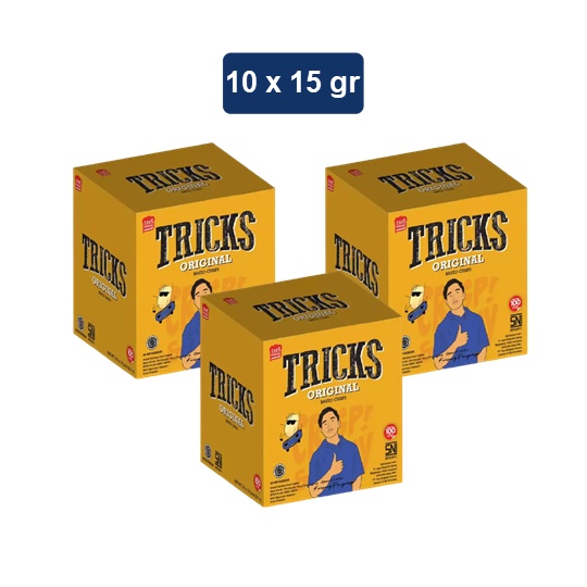 Jual Tricks Biskuit Kentang Original 10 x 15 gr | Shopee Indonesia
