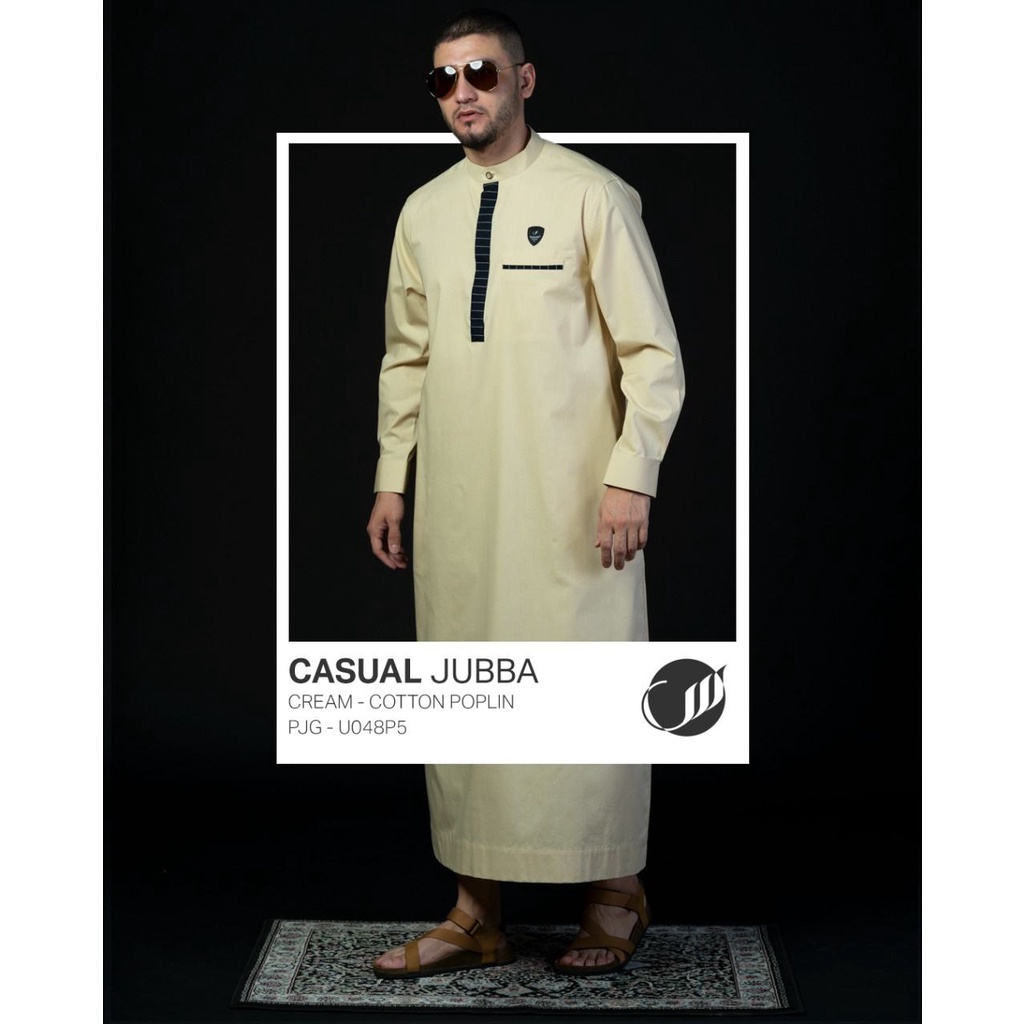 Jual SAMASE Jubba Casual U048P Baju Jubah Lengan Pendek Samase Terbaru ...