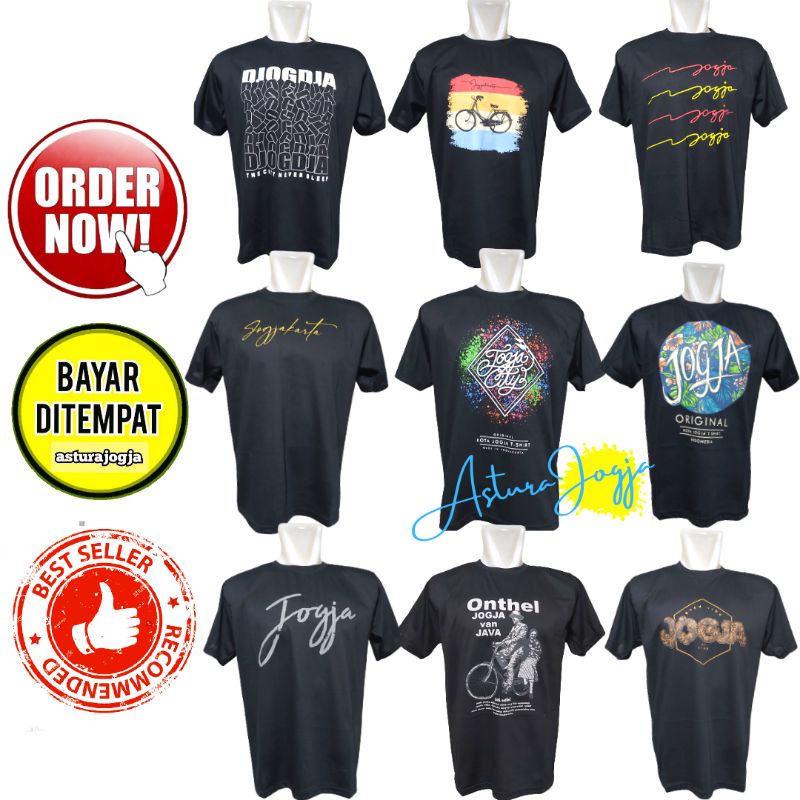 Jual KAOS JOGJA MURAH PE KAOS OBLONG PRIA WANITA kaos malioboro kaos