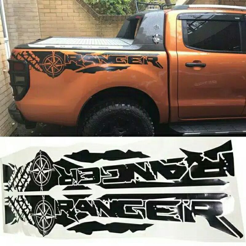 Jual STICKER KEREN STIKER RANGER BODY SAMPING STRIPPING RANGER | Shopee ...