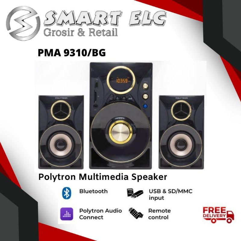 Jual Polytron Multimedia Speaker Bluetooth Pma 9310 Shopee Indonesia