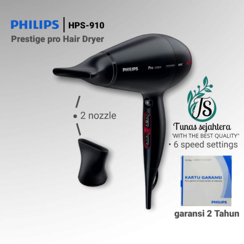 Jual Hair dryer PHILIPS HPS910 pengering rambut salon hairdryer