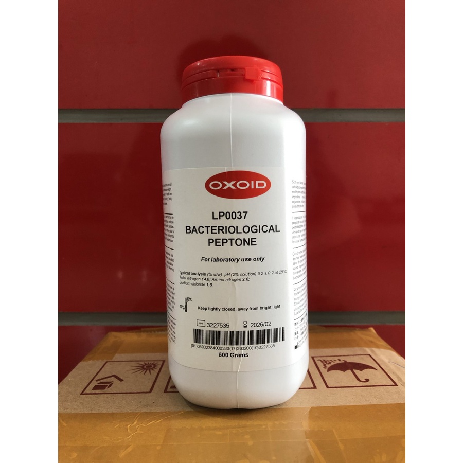 Jual Peptone Bacto/Peptone Bacteriological/Pepton Bacto/Pepton Bakto
