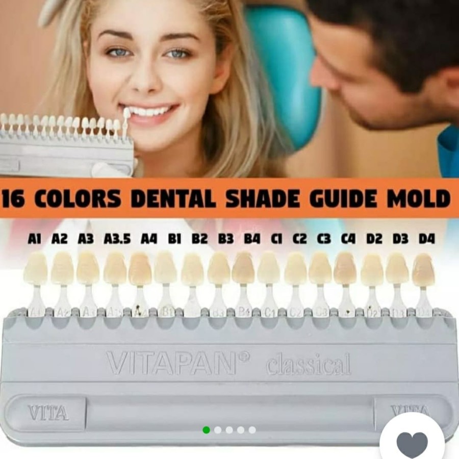 Jual Vita Shade Guide 16 Colors Dental Gigi Shopee Indonesia